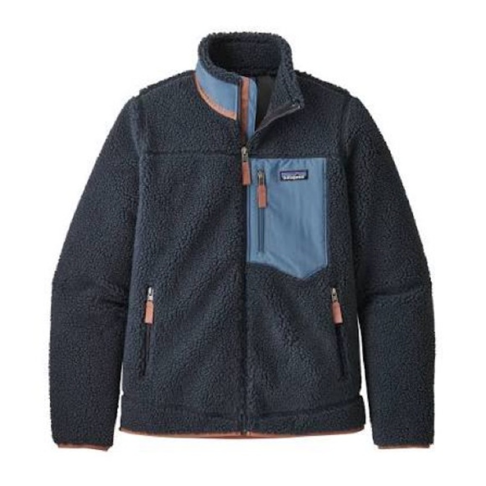 Patagonia Women’s Retro X Fleece Zip-up Jacket, Sz. S, Smolder Blue